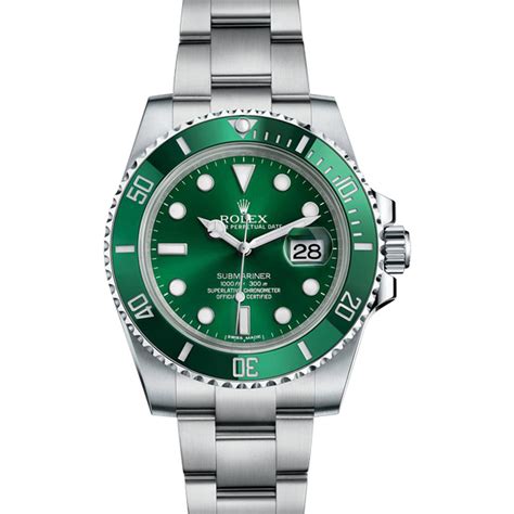 rolex women's green face|rolex submariner green face price.